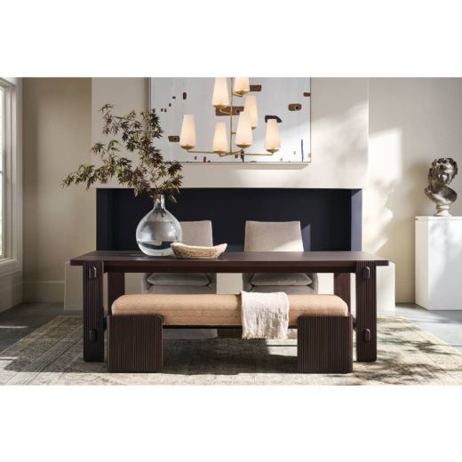 Picture of Kindred Rectangle Dining Table - Mahogany Top